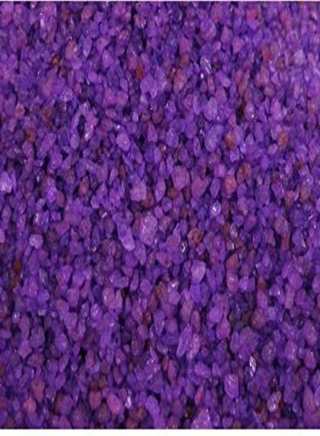 MASHKI Aquarium Purple Sand Stones Fish Tank Rocks Natural River Gravel Polished Decorative Colorful Landscaping Sand (1 Kg) Gravel Unplanted Substrate (Purple) - Image 4
